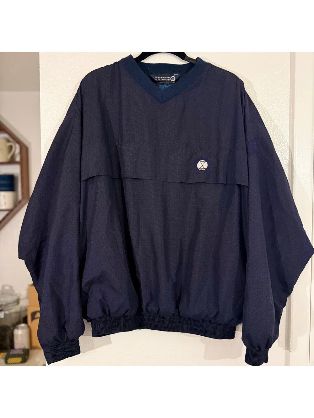 Royal Dornoch Golf Club Sunderland Weatherbeater Pullover XL Scotland Rare
